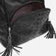 Рюкзак женский из натуральной кожи 8 л Laras K10152 Черный (ROZ6206113715) - изображение 7