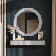 Трюмо Fenster Оскар 2 Светло-серое/Аликанте - изображение 1