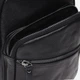 Сумка слинг через плечо мужская из натуральной кожи Laras K101037 Black (ROZ6300004234) - изображение 9