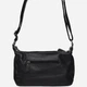 Сумка кросс-боди женская кожаная Laras K10818 Black (ROZ6300004276) - изображение 3