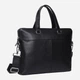 Сумка портфель мужская из натуральной кожи Laras K109158-1 Black (ROZ6300004220) - изображение 1