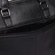 Сумка портфель мужская из натуральной кожи Laras K109158-1 Black (ROZ6300004220) - изображение 10