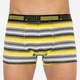 Набор трусов-боксеров мужских хлопковых Puma Worldhood Stripe Trunk 2P 501004001020 2 шт S Белый с серым, черным и желтым (8718824805481) - изображение 2
