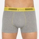 Набор трусов-боксеров мужских хлопковых Puma Worldhood Stripe Trunk 2P 501004001020 2 шт S Белый с серым, черным и желтым (8718824805481) - изображение 4