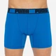 Набор трусов-боксеров мужских Puma Active Boxer Print 2P 501010001030 2 шт S Синие с черным (8718824806082) - изображение 4