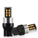 Светодиодная лампа 7443 T20 W21/5W W3x16q 15 SMD 2835 12V с Жёлтая Avtoexpect (51404) - изображение 1