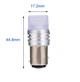 Светодиодная лампа с цоколем 1156 BA15s P21W 9SMD 2835 3W 12V Белый Avtoexpect (11360) - изображение 2