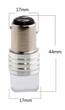 Светодиодная лампа с цоколем 1157 BAY15d P21/5W 9 SMD 2835 12V Белая Avtoexpect (57360FL) - изображение 2