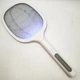 Електрична акумуляторна мухобойка ракетка знищувач комах мух комарів UKC Electric Mosquito Swatter білий - зображення 3