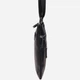 Мужская кожаная сумка Laras K10307-black Черная (ROZ6400008855) - изображение 5