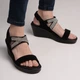 Женские босоножки Skechers C 33218 BLK 38 (8) Черные (193642881110)_3587510 - изображение 9