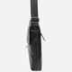 Мужская сумка кожаная Laras K107859 Черная (ROZ6400011254) - изображение 5