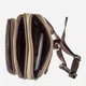 Сумка на пояс бананка чоловіча тканинна Vintage leather-20081 Коричнева - изображение 6