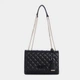 Сумка женская Guess Elliana Flap Over 73 Черная (H2000029559907) - изображение 2
