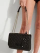 Сумка женская Guess Elliana Flap Over 73 Черная (H2000029559907) - изображение 4