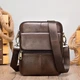 Мужская сумка кожаная Vintage 14990 Коричневая - изображение 5