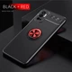 Защитный чехол UniCase Magnetic Ring для Xiaomi Redmi Note 10 5G / Poco M3 Pro - Black / Red - изображение 2