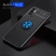 Захисний чохол UniCase Magnetic Ring для Xiaomi Redmi Note 10 5G / Poco M3 Pro - Black / Blue - зображення 2