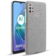 Захисний чохол KSQ Cloth Style для Motorola Moto G10 / Moto G20 / Moto G30 - Light Grey - зображення 1
