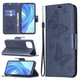 Чехол-книжка с рисунком UniCase Butterfly Pattern для Xiaomi Mi 11 Lite / 11 Lite NE - Dark Blue - изображение 1