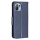 Чехол-книжка с рисунком UniCase Butterfly Pattern для Xiaomi Mi 11 Lite / 11 Lite NE - Dark Blue - изображение 4