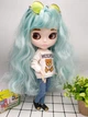 Кукла Блайз TBL XLZ с голубыми волосами NEW! в стильной подарочной упаковке, Blythe рост 30 см. (33789761) - изображение 6