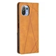 Чехол UniCase Geometric Pattern для Xiaomi Mi 11 Lite / 11 Lite NE - Brown - изображение 4