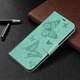 Чехол-книжка с рисунком UniCase Butterfly Pattern для Xiaomi Mi 11 Lite / 11 Lite NE - Green - изображение 5