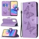Чехол-книжка с рисунком UniCase Butterfly Pattern для Xiaomi Redmi Note 10 5G / Poco M3 Pro - Purple - изображение 1