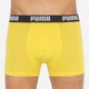 Набір трусів-боксерів чоловічих бавовняних Puma Basic Boxer 2P 521015001006 2 шт XL Сіро-жовті (8718824806884) - зображення 3