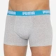 Набір трусів-боксерів чоловічих бавовняних Puma Basic Boxer 2P 521015001006 2 шт XL Сіро-жовті (8718824806884) - зображення 5