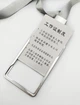 Бейджик на ленте Silver Metallic, серебристый металлический вертикальный офисный бейдж на шею, бейджик на шнурке, Chansin (31270130) - изображение 2