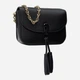 Сумка женская кожаная Furla 1927 Tassel Mini Crossbody WB00119 Черная (800070124024) - изображение 3