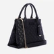 Сумка жіноча Guess Elliana Satchel 562 Чорна (H2000029600005) - зображення 4