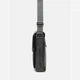 Сумка планшет через плечо мужская из натуральной кожи Laras K101278 Черная (ROZ6400028297) - изображение 4