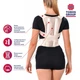 Корсет для коррекции осанки жесткий Торос-Груп корректор Тип-651-3 Beige (4820114088338) - изображение 3