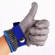 Перчатка Terex плетеная с нержавеющей стали Anticut glove, кольчужная перчатка для защиты рук от царапин и порезов, размер S - изображение 11