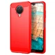 Чохол Lenuo Carbon Fiber для Nokia G10 Червона - изображение 1