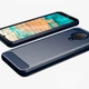 Чохол Lenuo Carbon Fiber для Nokia G10 Темно-синя - зображення 2