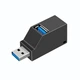 Міні USB 3.0 хаб розгалужувач 1*USB 3.0+2*USB 2.0 - зображення 2