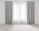 Комплект штор Lux Portiery Микровелюр Серо-Бежевых 150х275 - 2 шт (AV89700) - изображение 1
