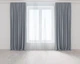 Комплект штор Lux Portiery Микровелюр Серых 150х275 - 2 шт (AV89580) - изображение 1