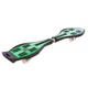 Рипстик скейт двухколесный роллерсерф Zelart Skull My Go 8833 Green-Black - изображение 2
