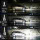 H3 светодиодные авто лампы (чип ZES) 55W 12-24V 6000K 8000Lm. LED (лэд) лампы по размеру галогенок - изображение 5