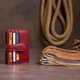 Гаманець-візитниця на хлястику з кнопкою жіночий ST Leather 19231 Бордовий (142725) - зображення 7