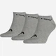 Набор мужских носков хлопковых HEAD Sneaker 3P Unisex 761010001-400 43-46 3 пары Серый (8718824272450) - изображение 2