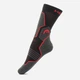 Набор мужских носков HEAD Hiking Crew 2P Unisex 781001001-232 43-46 2 пары Черный/Красный (8718824473710) - изображение 4