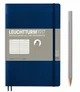 Блокнот Leuchtturm1917 Paperback B6 12,5 х 19 см в лінію темно-синій - изображение 2