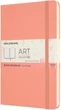 Блокнот Moleskine Art Bullet середній 13 х 21 см в крапку кораловий - изображение 1
