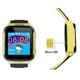Детские смарт часы UWatch Q528 GPS С Камерой Y21 (Желтые) - изображение 9